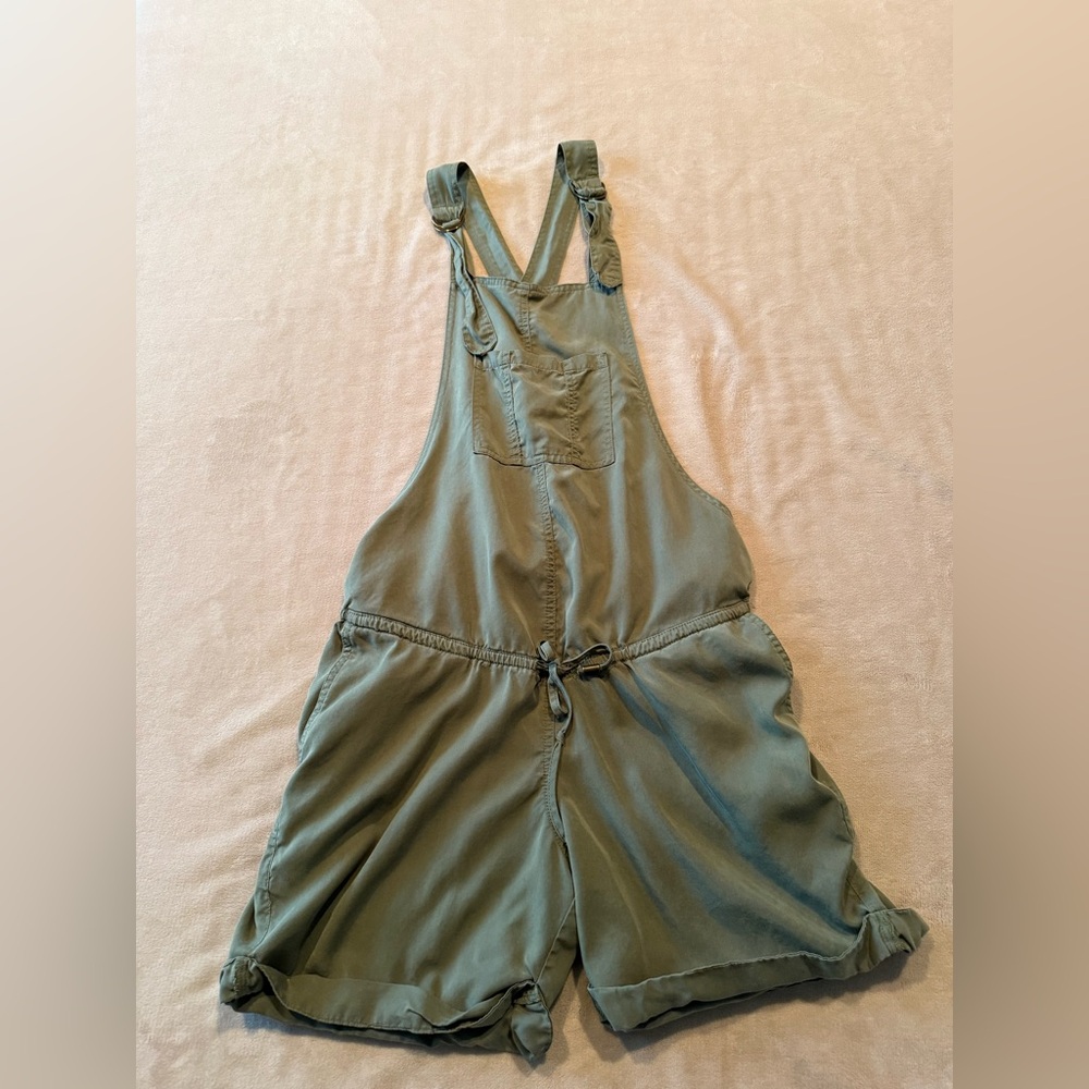 Ripe Maternity Olive Green Overalls